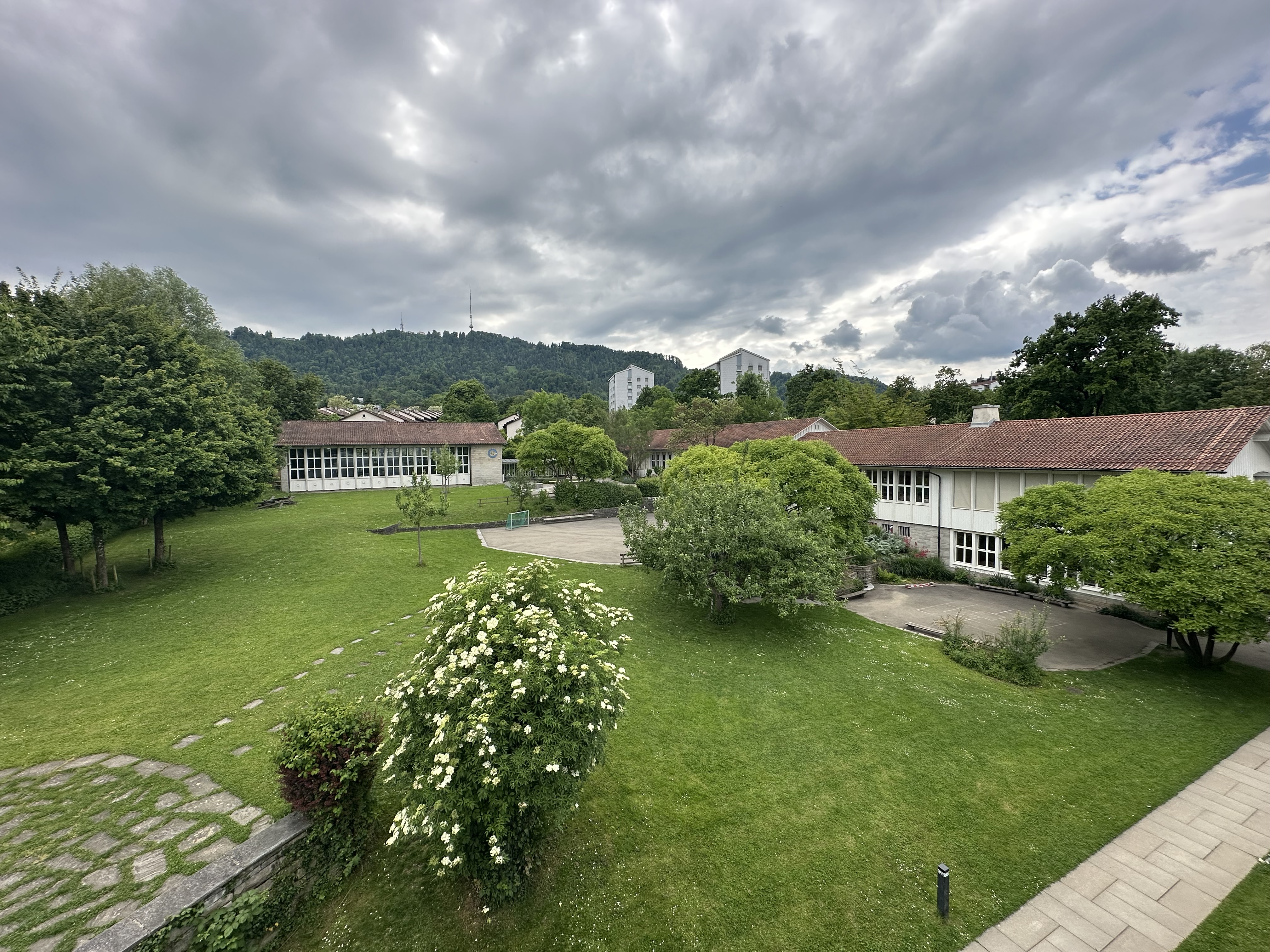 Sporthalle von innen